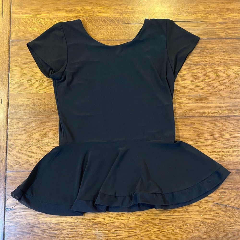 Hollyworld kids black skirted blouse
